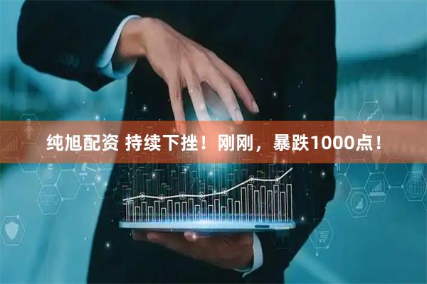 纯旭配资 持续下挫！刚刚，暴跌1000点！